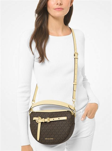 michael kors emilia medium logo|Emilia Medium Logo Shoulder Bag .